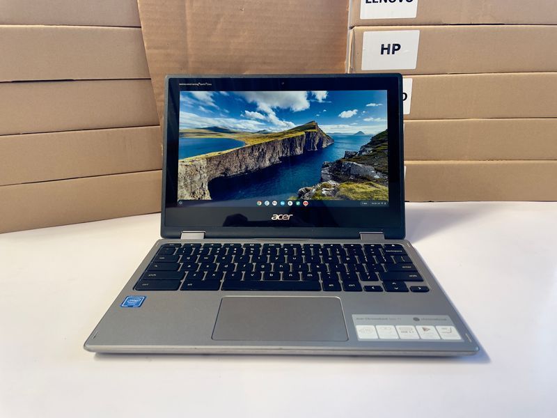 Нетбук HP ChromeBook x360 11 G1, Intel Celeron N3450, 4 GB, 32 GB, Intel HD Graphics 500, 1518x853, IPS / Touch 12_3391196 фото