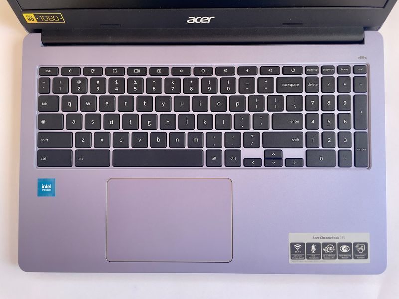 Ноутбук Acer Chromebook 315 CB315-4H-C0VN /Intel Pentium N4500 RAM 4GB/ SD 512GB /+ eMMC 64GB /Chrome OS 3391197 фото