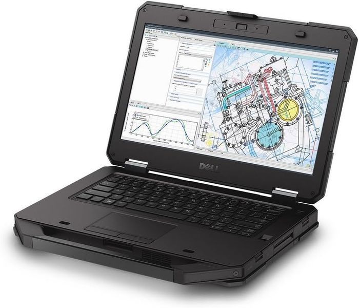 Військовий ноутбук Dell Latitude 14 Rugged 5414 / 14" (1920x1080) IPS Touch / Intel Core i5-6300U (2 (4) ядра по 2.4 - 3.0 GHz) / 8 GB DDR4 / 256 GB SSD / Windows 11 OEM, 64-bit /4G LTE/ WebCam Б.В 8945032 фото