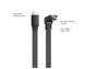 Кабель LegRant 4K HDMI to HDMI 0.30м 18Gbps 1-FT  HA-HH90-01 Original Кутовий 90 градусів 2838735 фото 1