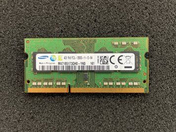 Модуль пам'яті Samsung 4GB 1Rx8 PC3L-12800S-11-12-B4 (M471B5173QHO-YKO) Б/в 45_2838746 фото