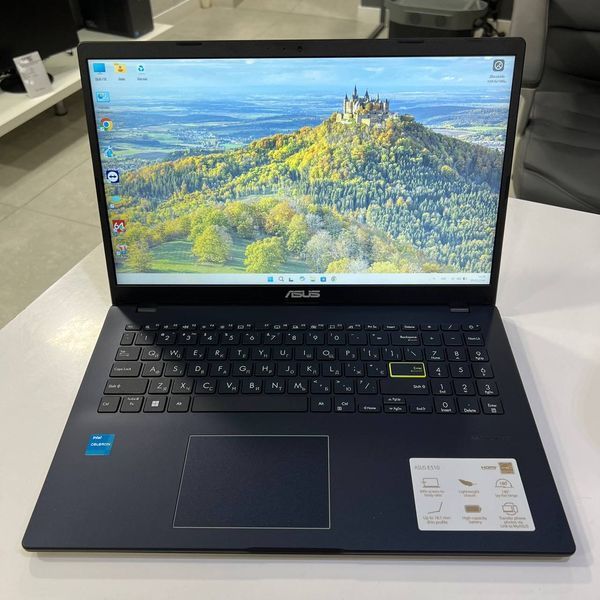 Ультрабук Asus E410K 14* 2-ядерний Intel Celeron N4500 (1.1-2.8 ГГц) / RAM 4 ГБ  DDR4 / SSD 128 ГБ / / Windows 11 Home OEM / Б.В 10625625 фото