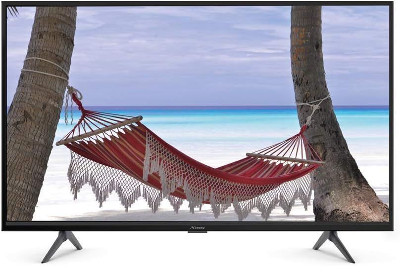 Телевізор STRONG SRT32HC5433 32 Inch (80 cm) Android HD LED Smart TV with Triple Tuner (HDTV, Netflix, Google Voice Control, HDMI, USB, EPG, CI+, Hotel Mode, DVB-T/T2/C/S2, Refurbished W24-EF5155 фото