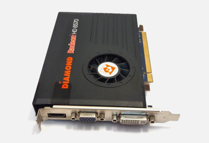 Відеокарта HD Radeon HD6570 2048MB DDR3 (128bit) (667/900) (DVI, VGA, HDMI) Б.В 2838734 фото