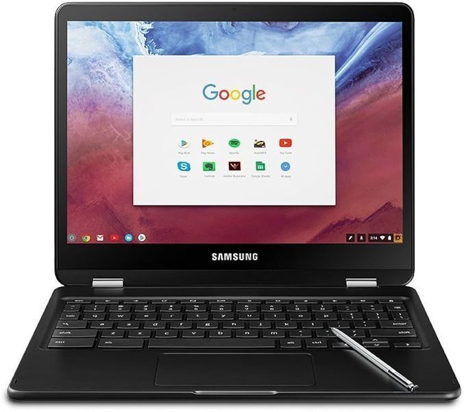 Ноутбук Samsung ChromeBook Pro XE510C24 HM603 Чорний / 12.3 Touchscreen / Intel Core m7-6Y75 / RAM 4GB / SSD 64GB / Intel HD Graphics 515 Б/В 8944992 фото