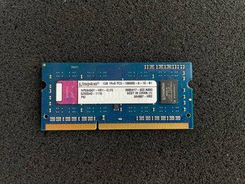 Модуль пам'яті Kingston 1GB 1Rx8 PC3-10600S-9-10-B1 (HP594907-HR1-ELFE) Б/В 301192020 фото