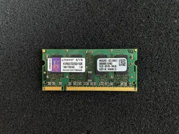 Модуль пам'яті Kingston 1GB PC2-5300 (KVR667D2S0/1GB) Б/В 301192022 фото