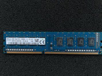 Модуль пам'яті hynix 4GB 1Rx8 PC3-12800U-11-13-A1 (HMT451U6BFR8C-PB NO AA) Б/В 38_2838747 фото