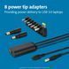 Док станція Kensington 60W USB-A Power Splitter for USB C/A Hybrid Docking Stations (K38310NA) 8589638310 фото 4