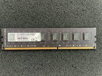 Модуль пам'яті DDR3 4GB 1333 MHz G.Skill (F3-10600CL9S-4GBNT) CL9-9-9-24 Б/В 9_2838746 фото