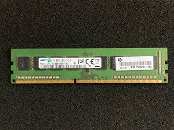 Модуль пам'яті Samsung 4GB DDR3 1Rx8 PC3-12800U (M378B5173QB0-CK0) Б/в 2_2838746 фото