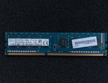 Модуль пам'яті hynix 4GB 1Rx8 PC3L-12800U-11-12-A1 (HMT451U6AFR8A-PB NO AA) Б/В 41_2838747 фото