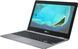 Нетбук 11.6" Asus Chromebook CX22NA Intel Celeron N3350 RAM 4GB LPDDR4 RAM, 32GB eMMC, 802.11AC WiFi, Bluetooth, Webcam, Type-C, Gray, Chrome OS (CX22NA-211.BB01) 3558437 фото 3