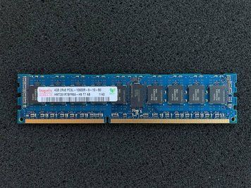 Модуль пам'яті Hynix 4GB 2Rx8 PC3L-10600R-9-10-B0 (HMT351R7BFR8A-H9 T7 AB) Б/в 5_289225 фото