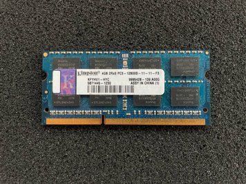 Модуль пам'яті Kingston 4GB 2Rx8 PC3L-12800S-11-11-F3 (KFYHV1-HYC) Б/в 60_2838746 фото