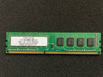 Модуль пам'яті AVANT 4GB DDR3 1600 UDIMM ROHS (AVF6451U67F1600GX-HYXP) Б/В 47_2838747 фото