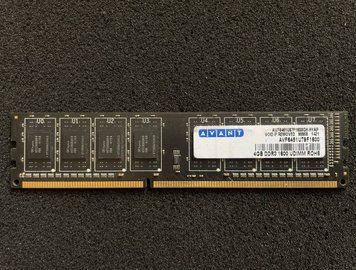 Модуль пам'яті AVANT 4GB DDR3 1600 UDIMM ROHS (AVF6451U67F1600GH-HYAP) Б/В 48_2838747 фото