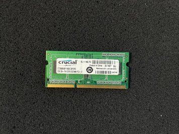 Модуль пам'яті Crucial 2GB 204-PIN DDR3 SODIMM PC3-12 RAM (CT25664BF160B.C8FER2) Б/в 4_2838747 фото
