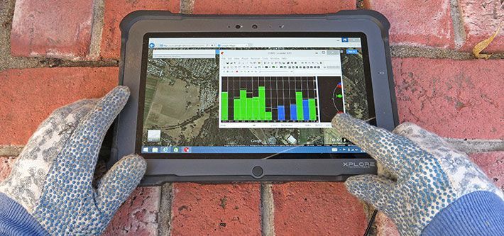 Військовий захищений планшет (4G) Xplore Technologies ix101 Rugged 4GB/64GB 10.1 IPS /OEM Windows 10 лицензия / AKB 5 Ч  3558469 фото