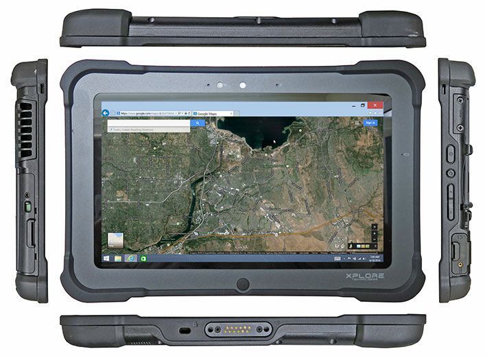 Військовий захищений планшет (4G) Xplore Technologies ix101 Rugged 4GB/64GB 10.1 IPS /OEM Windows 10 лицензия / AKB 5 Ч  3558469 фото