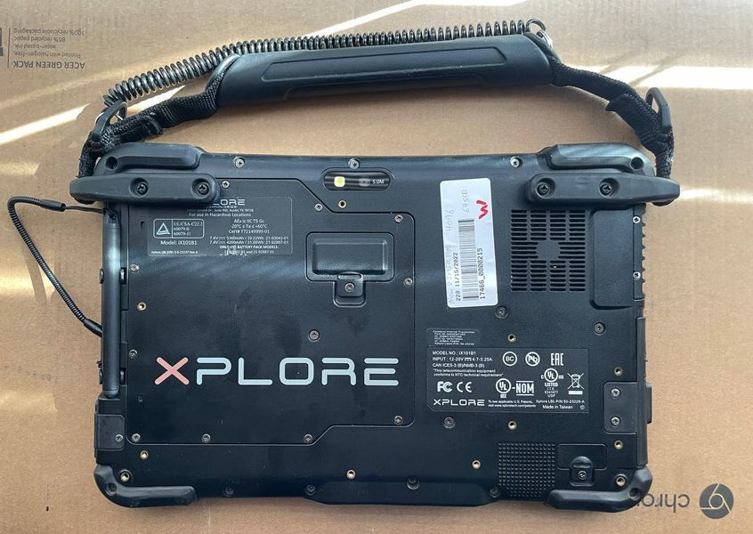 Військовий захищений планшет (4G) Xplore Technologies ix101 Rugged 4GB/64GB 10.1 IPS /OEM Windows 10 лицензия / AKB 5 Ч  REGECT423 фото