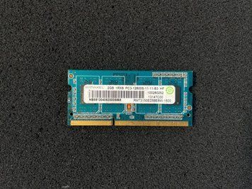 Модуль пам'яті Ramaxel 2GB 1RX8 PC3-12800S-11-11-B3 (RMT3150ED58E8W-1600) Б/в 15_2838747 фото