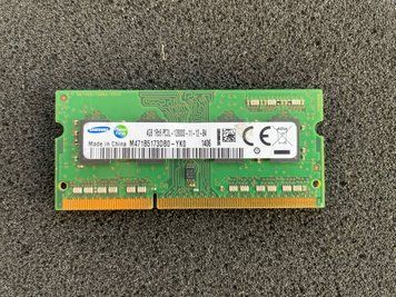 Модуль пам'яті Samsung 4GB 1Rx8 PC3L-12800S-11-12-B4 (M471B5173DBO-YKO) Б/в 30_2838746 фото