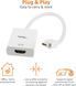 Видео переходник (адаптер) Amazon Basics Mini DisplayPort to HDMI Adapter, White 13_1215 фото 4